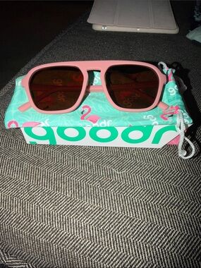 Goodr Pink Square Women's Sunglasses